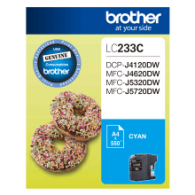 Brother LC-233 Cyan Ink Cartridge