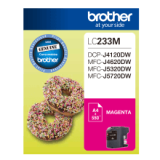 Brother LC-233 Magenta Ink Cartridge