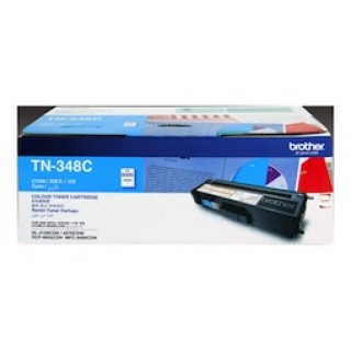 Brother TN-348 Cyan High Capacity Toner Cartridge