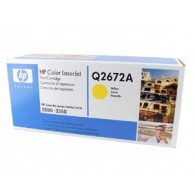 Hewlett Packard No.Q2672A Yellow Toner Cartridge