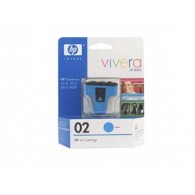 Hewlett Packard No.02 Cyan Ink Cartridge