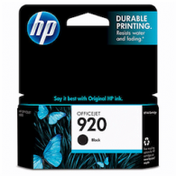 Hewlett Packard 920 (CD971AA) Black Ink Cartridge