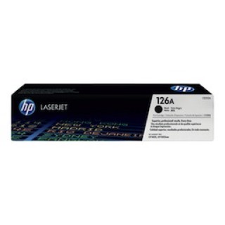 Hewlett Packard LaserJet 126A Black Toner Cartridge (CE310A)